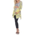 thumbnail image 4 of White Mark Women's Maternity Ganette Tunic Top, 4 of 5