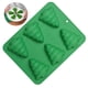 thumbnail image 2 of Injueey 6 rejillas 3D árbol de Navidad molde de silicona Chocolate DIY decoración no pegajosa galleta postre horneado herramienta fiesta Bar Utensilios de cocina, 2 of 6