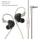 thumbnail image 5 of Methold Auriculares intrauditivos con cable de 3,5mm con cancelación de ruido, auriculares dinámicos de 2 pines para correr, caminar, Electrónica Negro con micrófono, 5 of 6