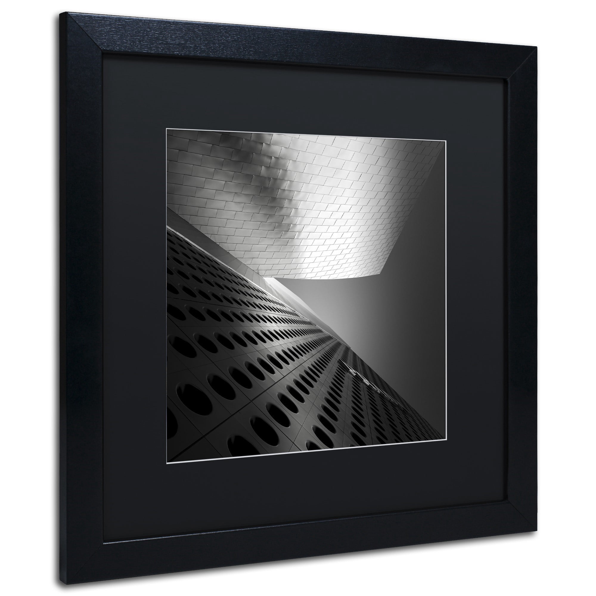 Trademark Fine Art "Prada" Canvas Art by Dave MacVicar, Black Matte, Black Frame