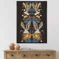thumbnail image 2 of Designart 'Chinoiserie With Peonies and Birds IX' Traditional Framed Canvas Wall Art Print, 2 of 5
