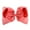 Light Red, variant on 1PC 8 Inch Boutique Grosgrain Ribbon Pinwheel Hair Bows Alligator Clips For Girls Babies Toddlers Accessories Teens Gifts