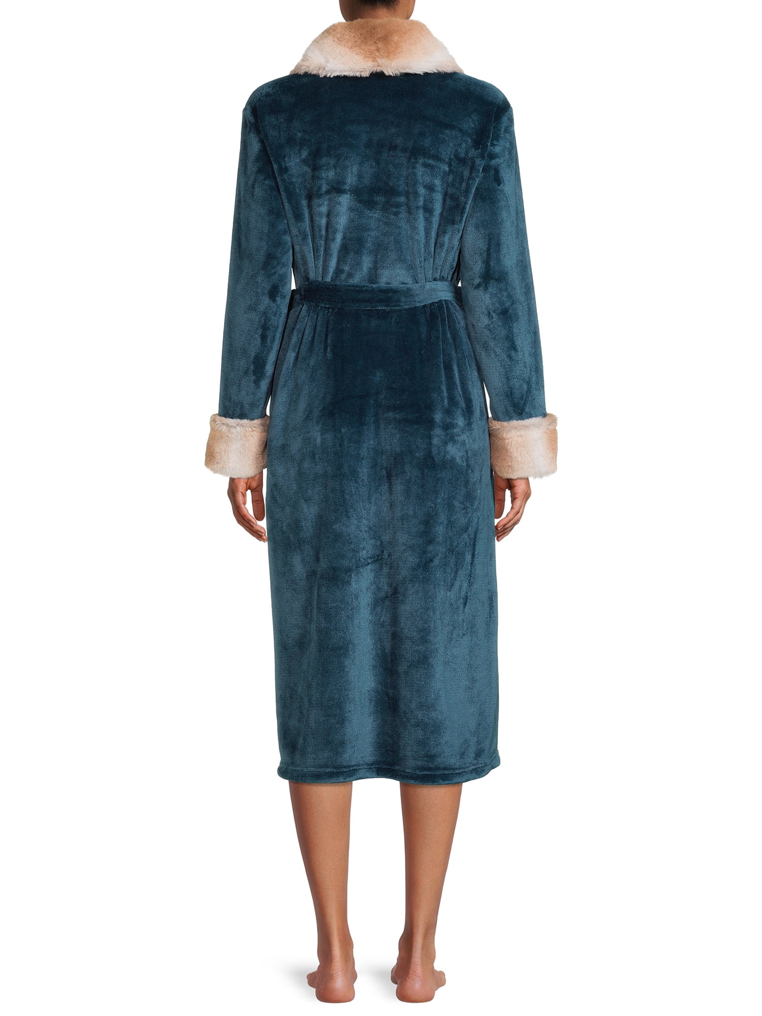 Secret Treasures Women’s and Women’s Plus Super Faux Mink Robe