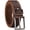 Full Grain Brown Belt, variant on YOORAN Men's Genuine Leather Casual Belt -Full Grain Leather Belt for Men- 1.5" Handmade Jeans Belt with Gift Box