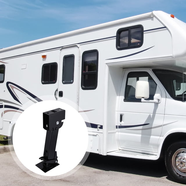 EXHUMKY 1Pack Steel Trailer Stabilizer Jack for Rv and Camper Outdoor Use