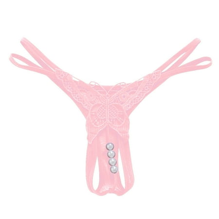 

TWIFER Womens Underwear Briefs Ladies Lace Lingerie Soft Pearl Ladies Trendy Panties