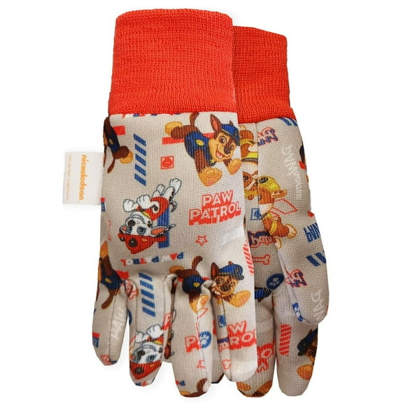 MidWest Gloves & Gear Nickelodeon Licensed Gender Neutral Toddler Sized Paw Patrol Blue Jersey Glove
