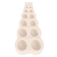 thumbnail image 1 of 1PC Half Round Pearl Cake Mold Chocolate Fondant Silicone Mold (Light Grey), 1 of 8