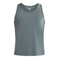 thumbnail image 4 of Athletic Works Men's & Big & Tall Men's Tri-Blend Tank Top, Sizes XS-4XLT, 4 of 5