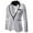 Silver, variant on HWRETIE Men's Winter Fashion Personality Sequins Casual Suit Jacket,Shiny Party Coat Trendy Stylish Outerwear