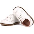 thumbnail image 3 of Toddler Boys Girls Dress Shoes Kids Classic Perforated Flats, 3 of 7