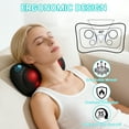 thumbnail image 6 of Cshidworld Neck and Back Massager with Heat, 3D Kneading Pillow, 4 Massage Nodes & Bi-Directional Deep Tissue Massage for Neck/Shoulders/Back, Ideal Gift for Women & Men, 6 of 6