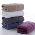 thumbnail image 5 of Xiao Hua Toalla de baño ultra suave, toalla gruesa adecuada para el baño, toallas de algodón puro, toallas de mano, toallas de baño gruesas, verde, 1 pieza, 5 of 5