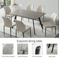 thumbnail image 3 of 59 inch Dining Table, Wood Rectangle Kitchen Table (1 Table), 3 of 6