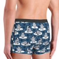 thumbnail image 3 of Uemuo Snow Penguin Pattern Men's Boxer Briefs,Trunk Anti-Chafing,Comfortable, Durable, and Stylish Underwear-Large, 3 of 9