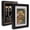 Black, variant on MyMealivos Diversion Safe 6.5"x8.5" Picture Frame Safe with Hooks&Secret Compartment for Valuables Hidden, Wall-Mounted Secret Storage Box for Bedrooms, Living Rooms, and Offices-White