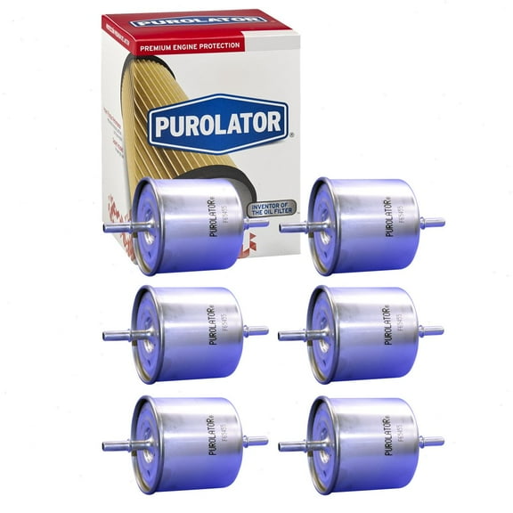 6 pc Purolator F65455 Fuel Filters for 33097 33097MP 86097 ALG-880/2 BF7809 F65455P FG-1060 FG1060 FGI-202A G-1060 G1060 G8758 GF359 PF5455 PFB65455 WK 8046 YF1E-9155-AA YF1Z-9155-AA YF1Z-9155-AC