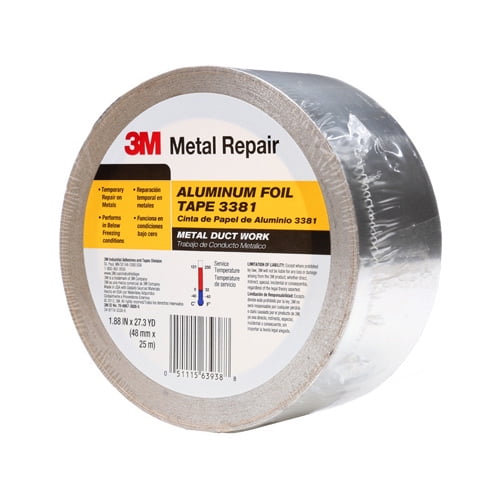 HVAC Metal Repair Aluminum Foil Tape 1.88" x 10 Yards ~ New 