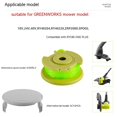 thumbnail image 2 of Carretes de repuesto para hilo de desbrozadora, 1 Uds., para cortadora de césped, Weed Eater, bordeadora de hilo, repuestos de línea, alimentación automática, 2 of 5