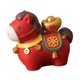 thumbnail image 1 of Figura de caballo en miniatura de resina, estatua de caballo coleccionable, regalos en miniatura Rojo, 1 of 9