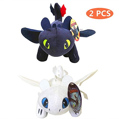 Official How to Train Your Dragon 3 Plush Doll Soft Toys Complete Set Size  8" 