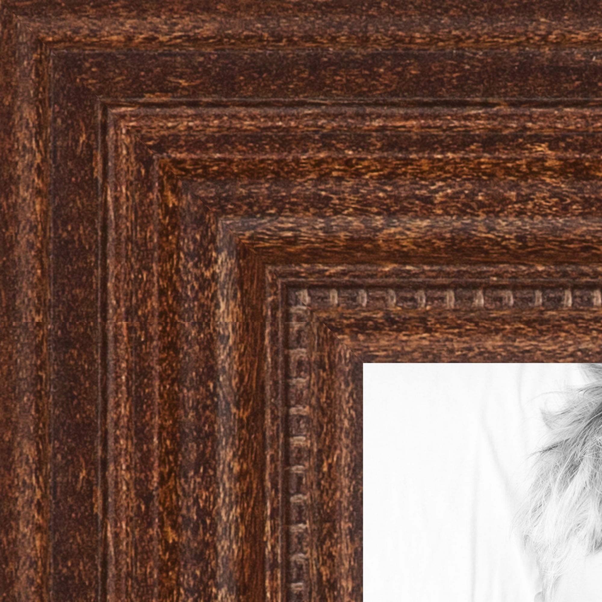 ArtToFrames 14x18 Inch Walnut Picture Frame, This Brown Wood Poster