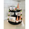 thumbnail image 3 of Madanar Ice Cream Bead Garland Wood & Plastic Farmhouse Summer Birthday Decor with Tassel for Tiered Trays Kitchen Wall Hanging Decorations (Ice Cream), 3 of 5