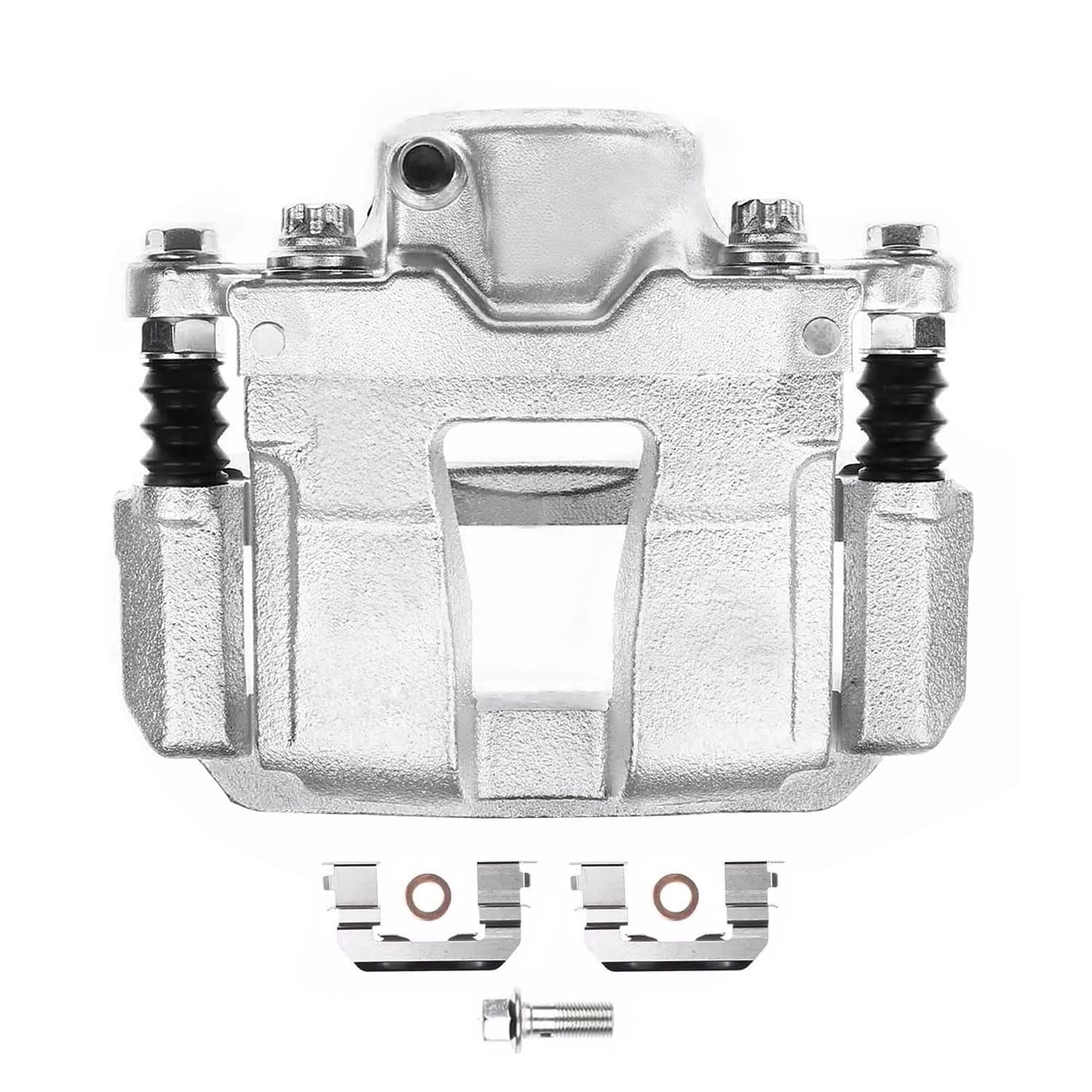 Detroit Axle - 2pc Front Brake Calipers for 2012-2015 Hyundai Sonata 2011-2016 Kia Optima Disc Brake Calipers with Brackets 2013 2014 Replacement Brake Calipers Assembly