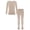 Type D Nude, variant on Boys' Thermal Underwear Set Soft Kids Base Layer Full Length Pants Thermal Underwear Type A Nude M