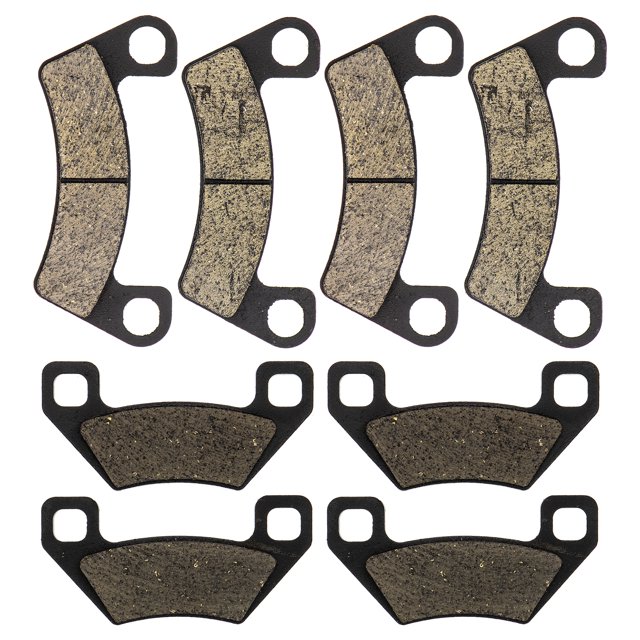 Niche Complete Organic Brake Pad Kit for Arctic Cat Wildcat Sport 700 UTV MK1002435. Includes eight organic brake pads designed as direct replacements for OEM part numbers 1436-811 and 2502-217. Compatible with Arctic Cat Wildcat Sport 700 models from 2015 to 2017, including XT EPS, SE EPS, and Limited EPS variants. Ideal for brake replacement and engineered to meet or exceed original part standards.