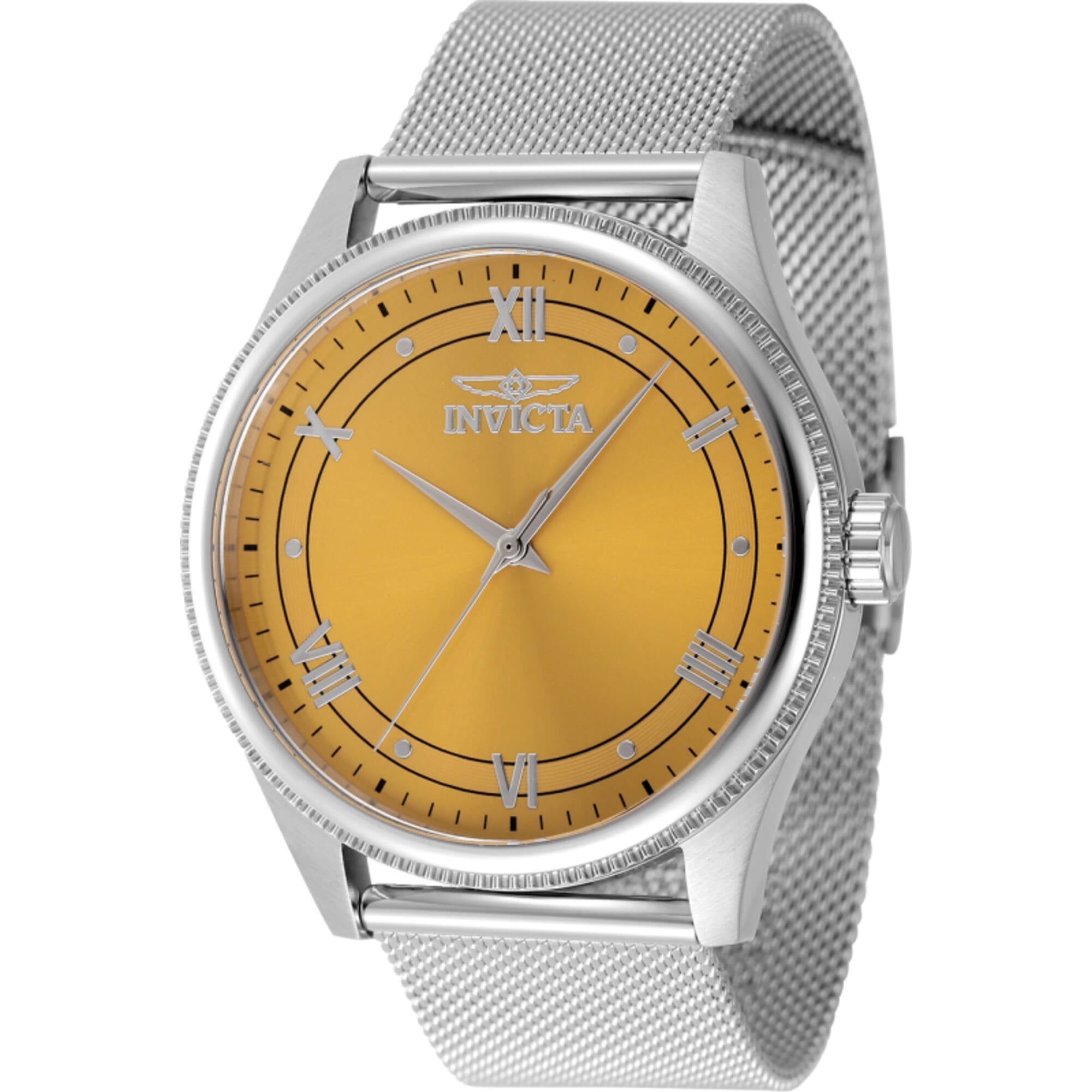 Invicta 48323 Men's Speedway Green Dial Steel Bracelet Date Watch