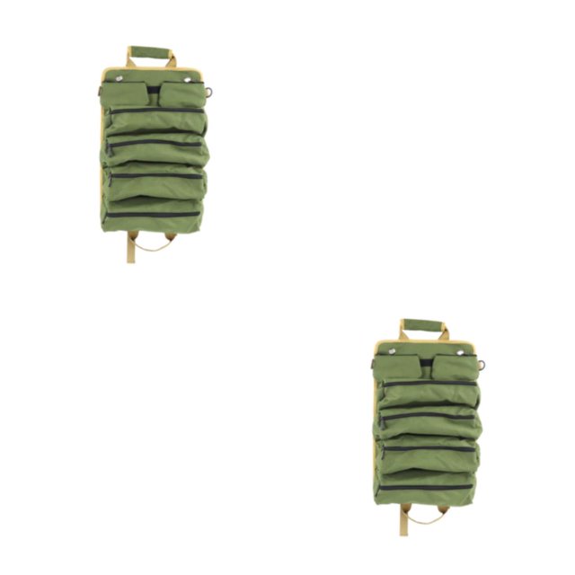 Scienceny Organizador de herramientas enrollable portátil para exteriores e interiores - Kit de reparación de bolsa de herramientas enrollable Type1 NO1