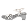 thumbnail image 4 of ABEO  Grace Neutral - Mid Heel Sandals in Silver, 4 of 6
