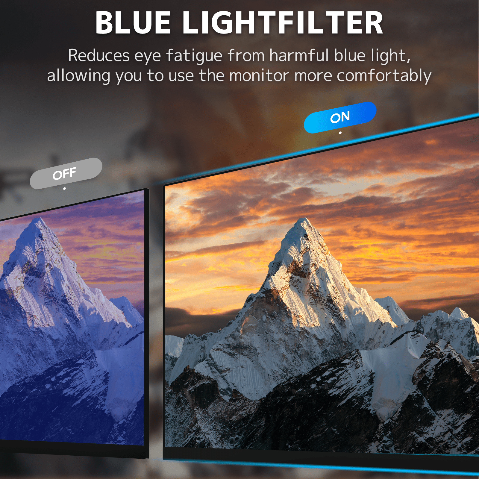 Suevery 27" FHD 1080p Computer Monitor, 100Hz for Gaming, Built-in Speakers, 120% sRGB Color, Black