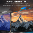 thumbnail image 5 of Suevery 27" FHD 1080p Computer Monitor, 100Hz for Gaming, Built-in Speakers, 120% sRGB Color, Black, 5 of 8