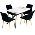 thumbnail image 4 of Mesa Comedor Houzer 4 Pers Marmol Granito Lujo Premium 120x80x74, 4 of 5