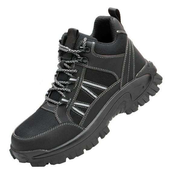 Safety Trainers Mens Steel Toe Cap Trainers Light Weight Anti Smashing Safety Shoes Breathable Work Trainers Fashion Comfortable