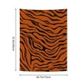 thumbnail image 2 of Tapestry Tiger Stripe Animal Tapestry Decor Party Tapestry For Bedroom Living Room (29" X 37"), 2 of 6
