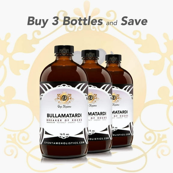 3 Bottles of Bullamatardi Tonic 16 oz.