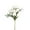 White, variant on JLFNYA Fake Flowers Artificial Flowers Holiday Cactus Silk Flower Arrangements Wedding Bouquets Decorations Plastic Floral Table Centerpieces for Home Kitchen Garden Party Décor