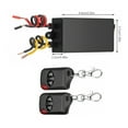 thumbnail image 3 of Télécommande Interrupteur Récepteur Kit Appareils Électroménagers Aménagement Paysager Contrôleur DC 12V Bouton Éclairage, 3 of 6
