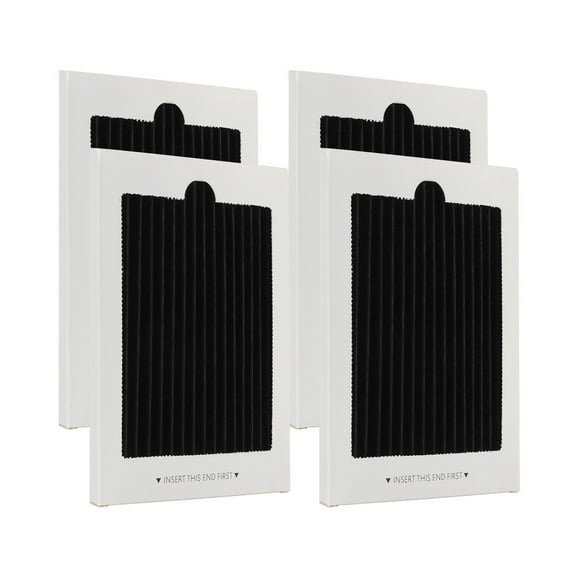 FiveEyes 4Pcs Carbon Activated Refrigerator Air Filter Replacement Compatible with Frigidaire and Electrolux 242047801, 242047804