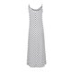 thumbnail image 4 of Vestido HUOGUO, casual de verano, cuello en V, estampado de lunares, para mujer, 4 of 5