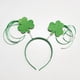 thumbnail image 1 of Diadema con lazo para festival, sombrero pequeño verde para el día de San Patricio, collar con trébol, 1 of 5