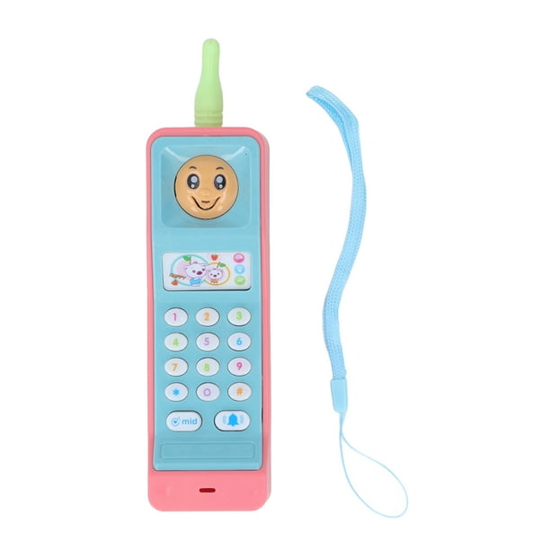 Téléphone Jouet Pour Bébé, Jouet De Téléphone éducatif En Plastique Simulé  Interactif Avec Lanière Pour éducateur De Plus De 3 Ans 