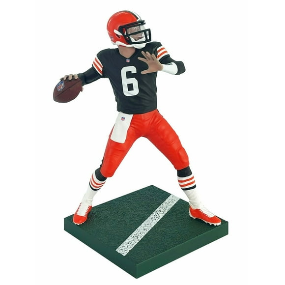 NFL Series 1 Baker Mayfield (Cleveland Browns) Premium Sports Artifacts (PSA), 6" Football Figure