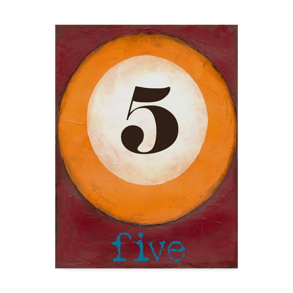 Trademark Fine Art 'Graphic Pool V' Canvas Art by Jennifer Goldberger