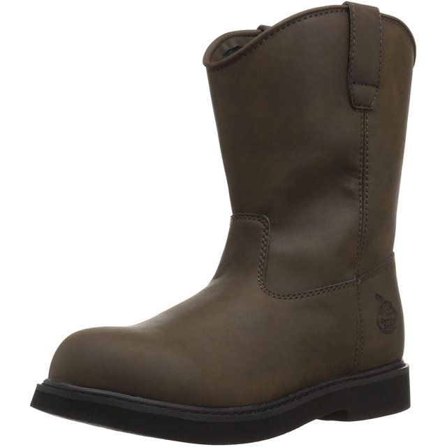 Georgia Boot Botte Mi-Mollet Unisexe-Enfant G100, Marron, 4.5 m US Grand Enfant