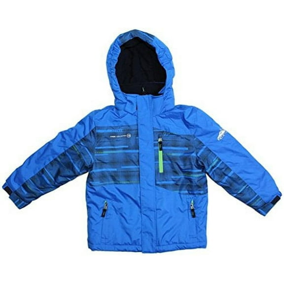 Free Country Boy's Boarder Jacket (Medium, Electric Blue)