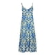 thumbnail image 5 of Vestido de Verano para las Mujeres Sexy Impreso Camis sin Mangas Cuello en V, Poliéster Casual Spandex para el Uso Diario Y de Primavera, 5 of 5